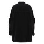 The Attico Coats Black Jackets