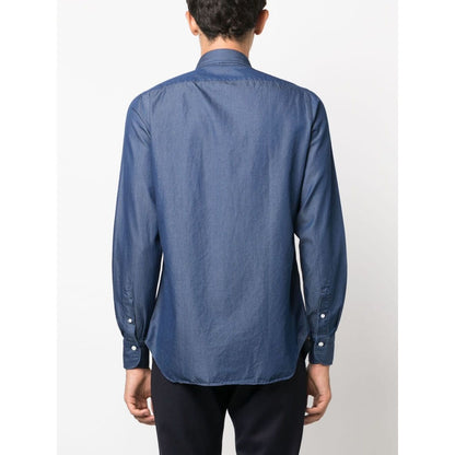 FINAMORE 1925 NAPOLI Shirts Blue Shirts