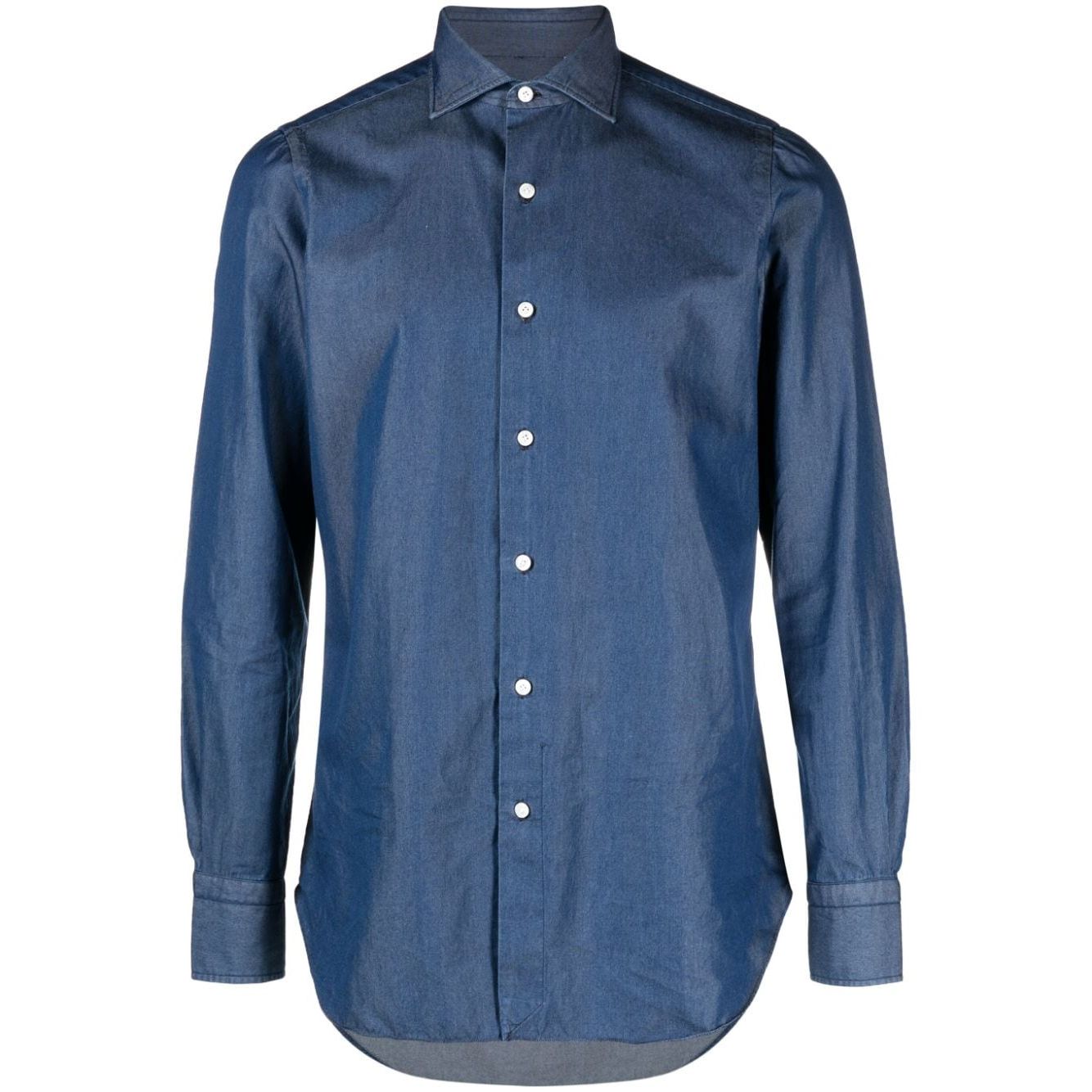 FINAMORE 1925 NAPOLI Shirts Blue Shirts