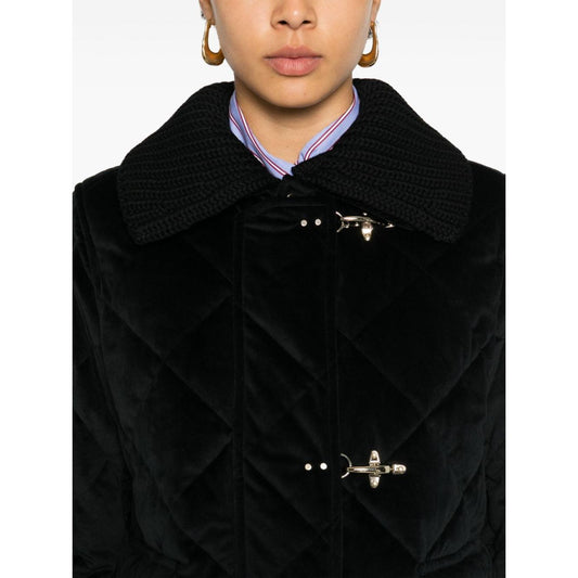 Fay quilted jacket Jackets Fay Light Gray