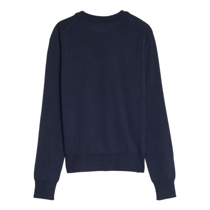 Maison Kitsuné MAISON KITSUNE' Sweaters Blue Topwear