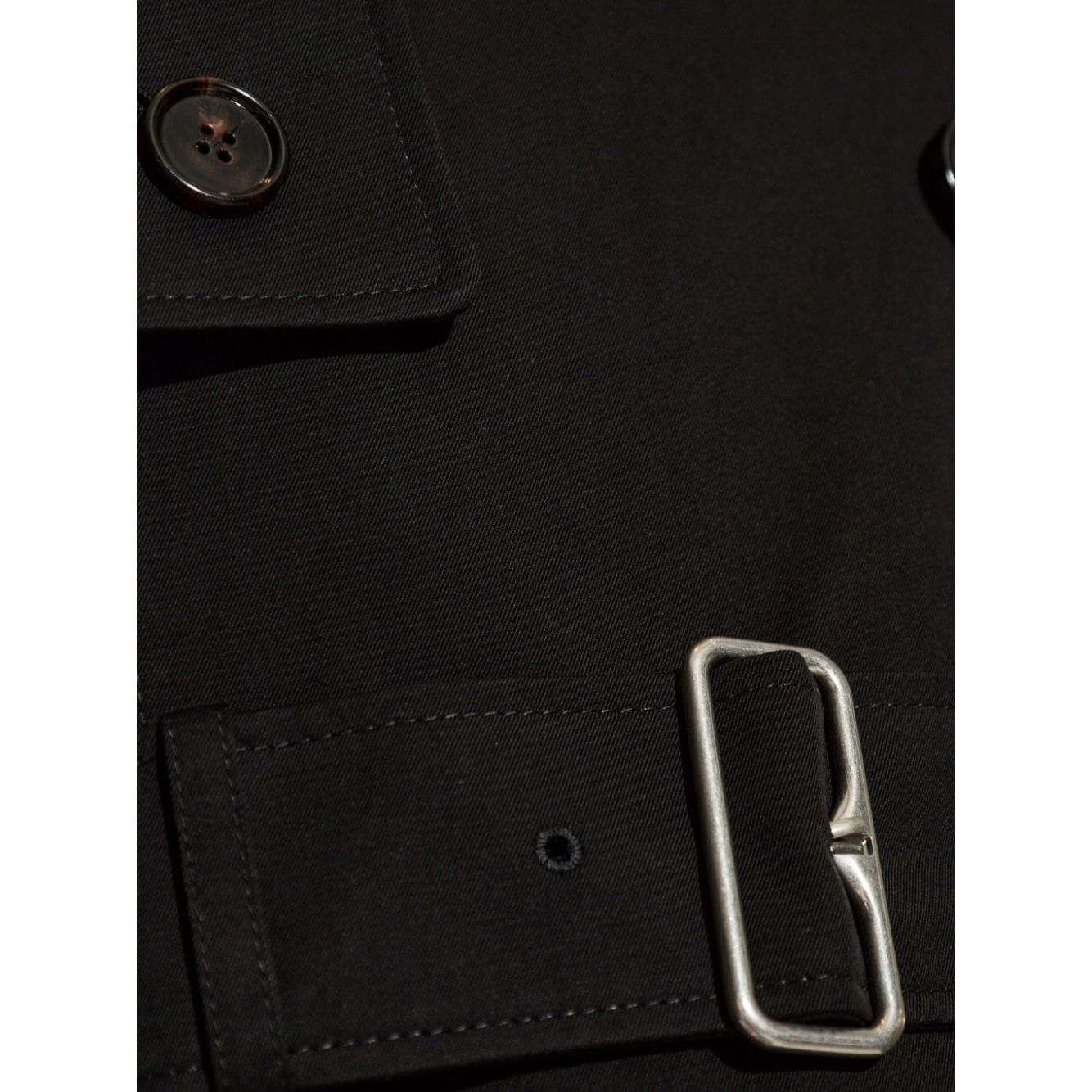 Burberry detachable-collar trench coat