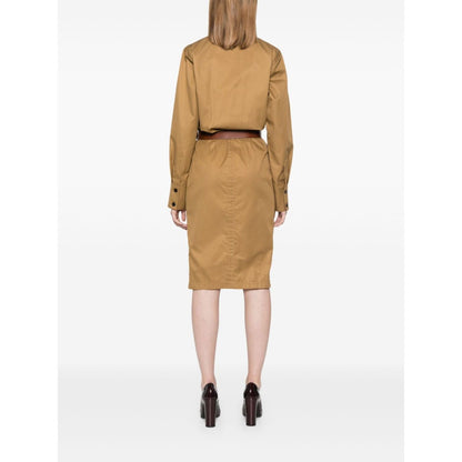 Saint Laurent belted dress