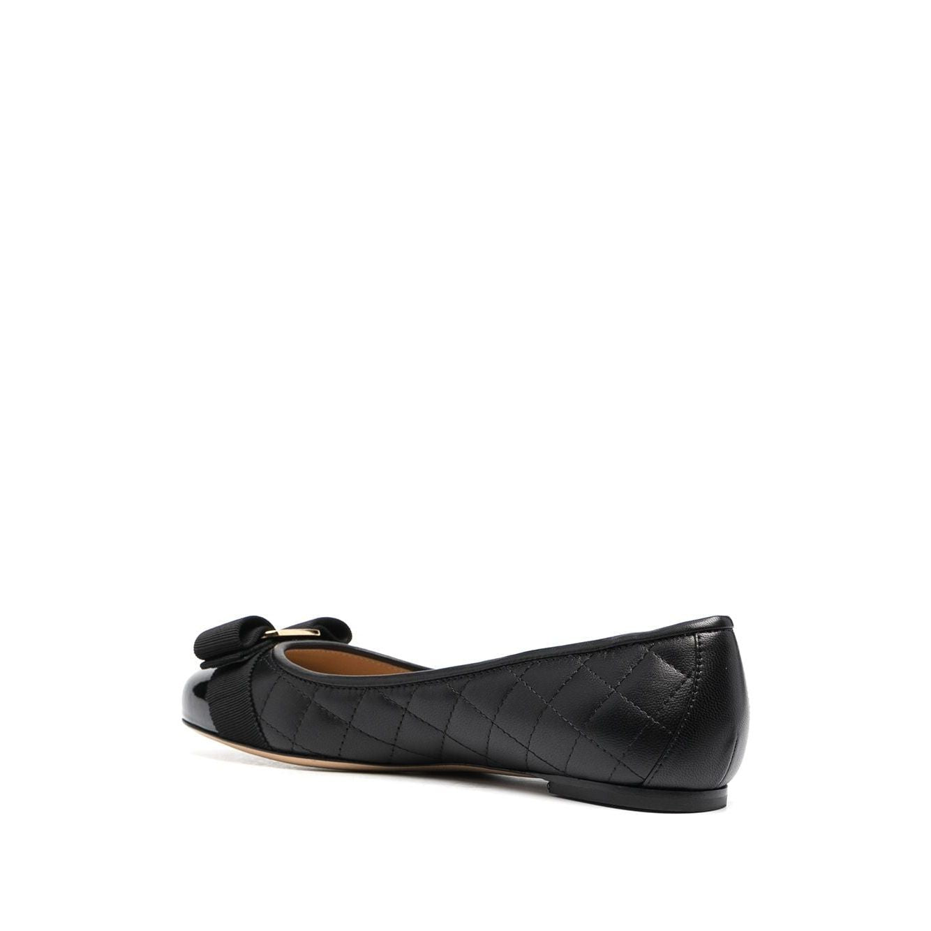 Ferragamo Varina quilted ballerinas Flat Shoes