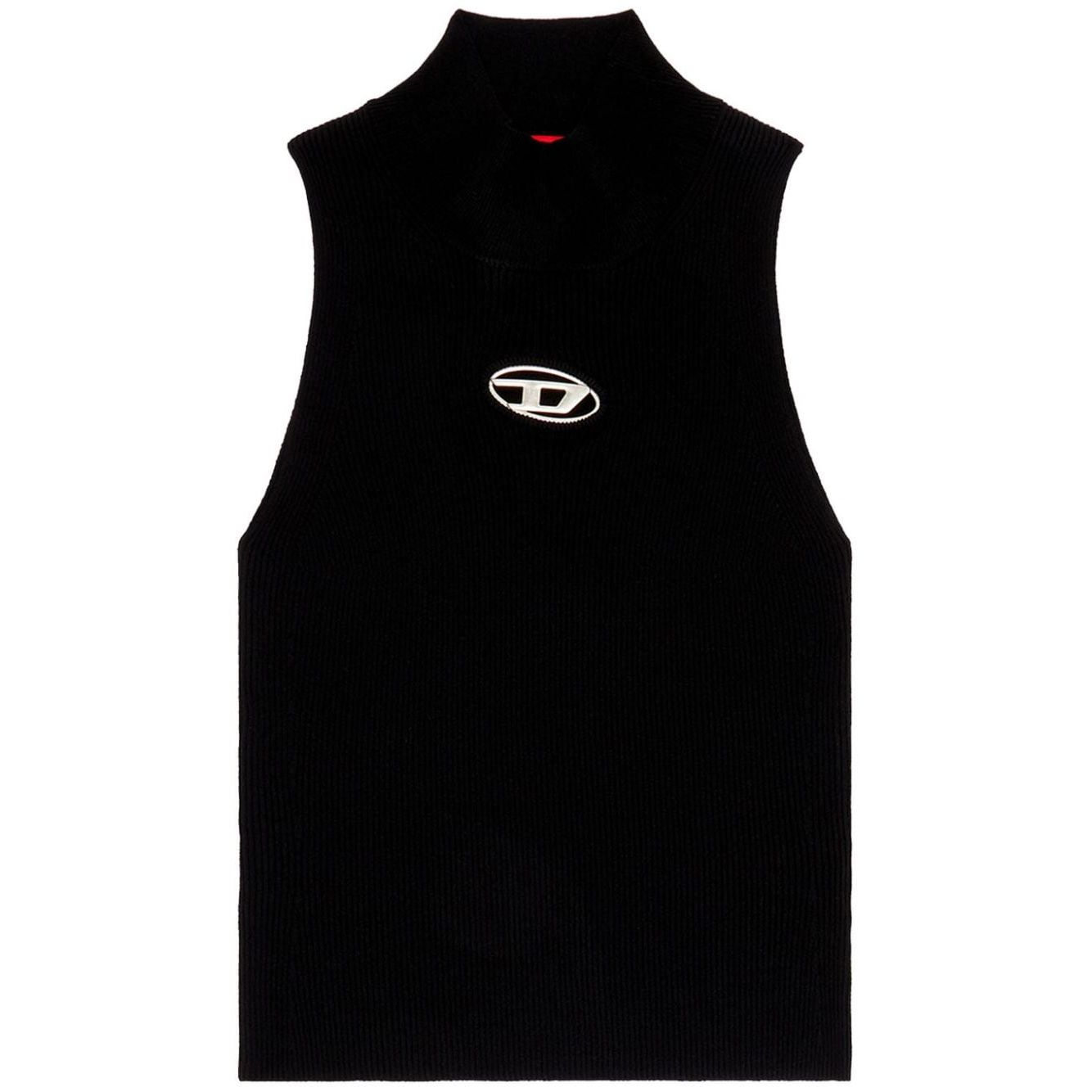 Diesel Top Black Topwear