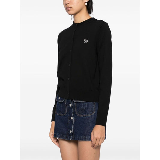 Maison Kitsuné Maison Kitsune mid-length knitted cardigan MW00507KT1036P199-P25
