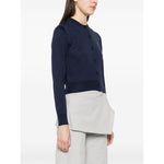 Maison Kitsuné Maison Kitsune logo-embroidered Wool Cardigan MW00507KT1036P492-P25