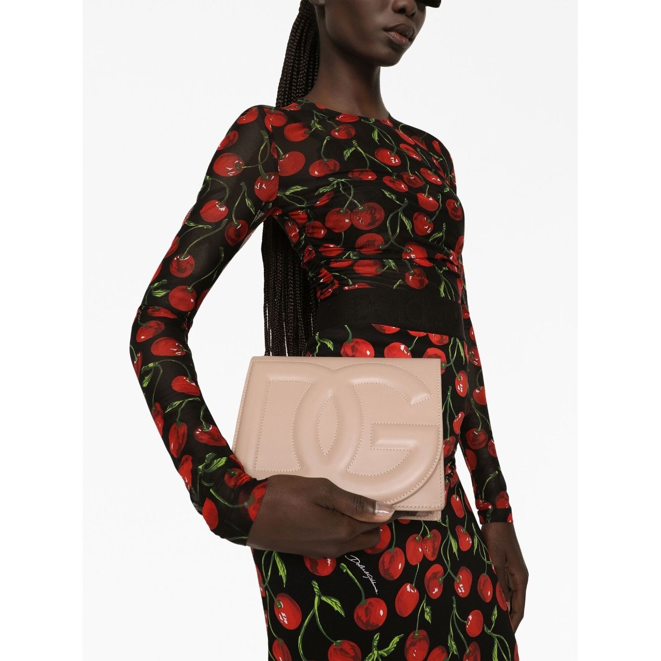 Dolce & Gabbana Calfskin DG Logo crossbody bag Shoulder