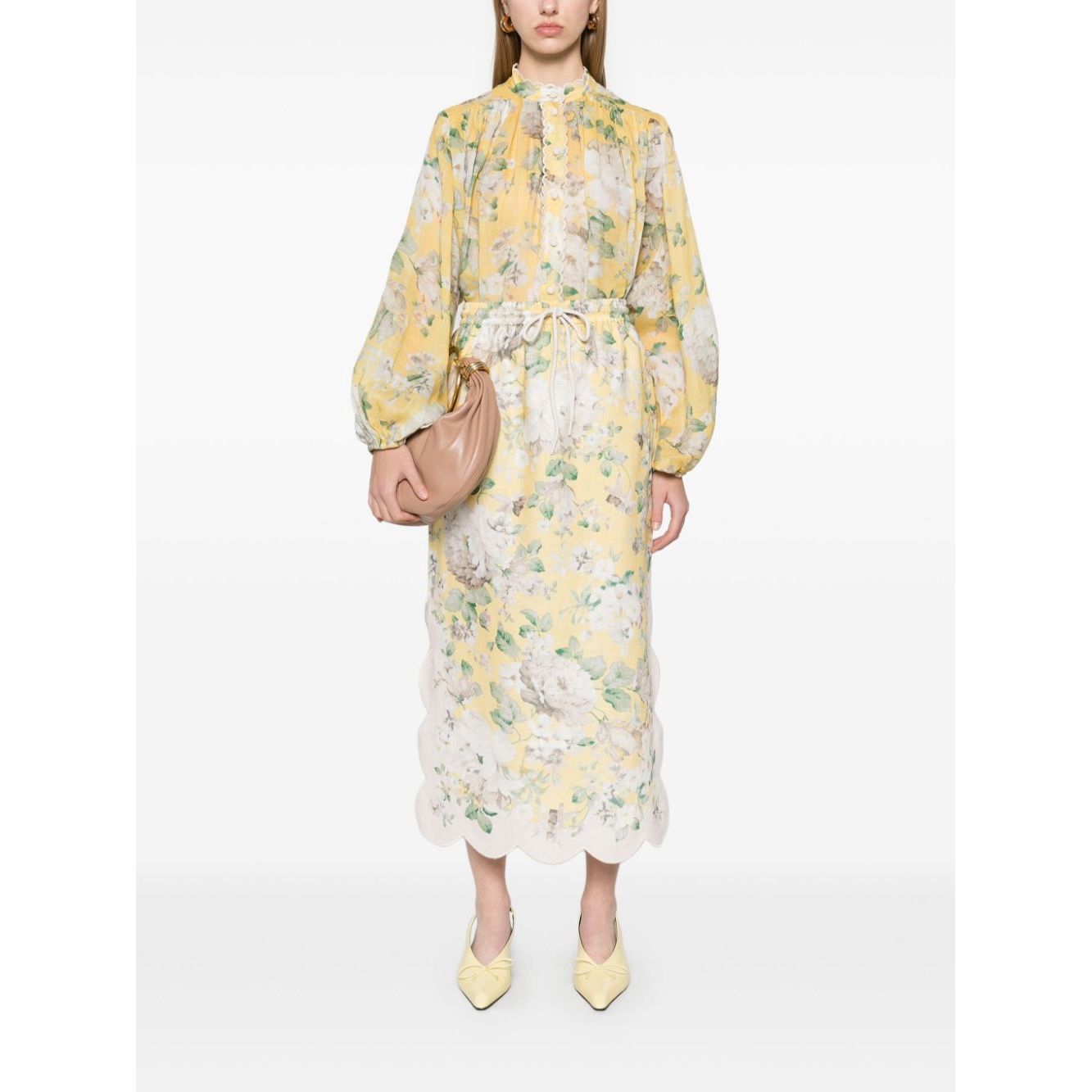 Zimmermann Acacia Scalloped Shirt