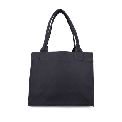 Ganni Large shopper bag with logo