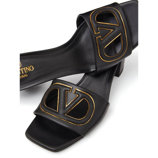 Valentino Garavani 60mm VLogo Signature leather sandals