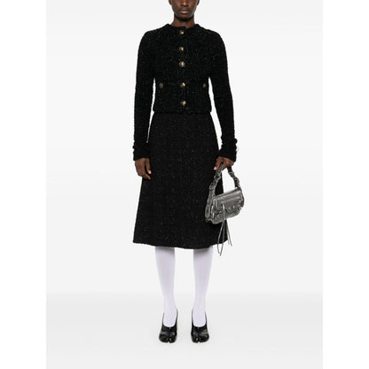 Balenciaga Sweaters Black Topwear