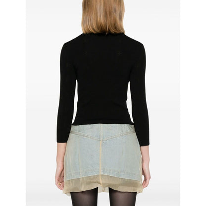 Balenciaga Sweaters Black Topwear