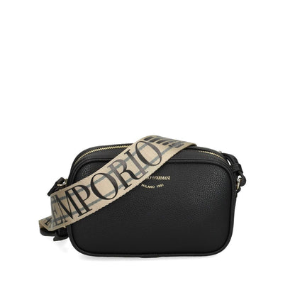 Emporio Armani logo printed shoulder bag