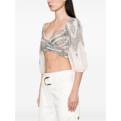 Zimmermann Zimmerman pleated design top