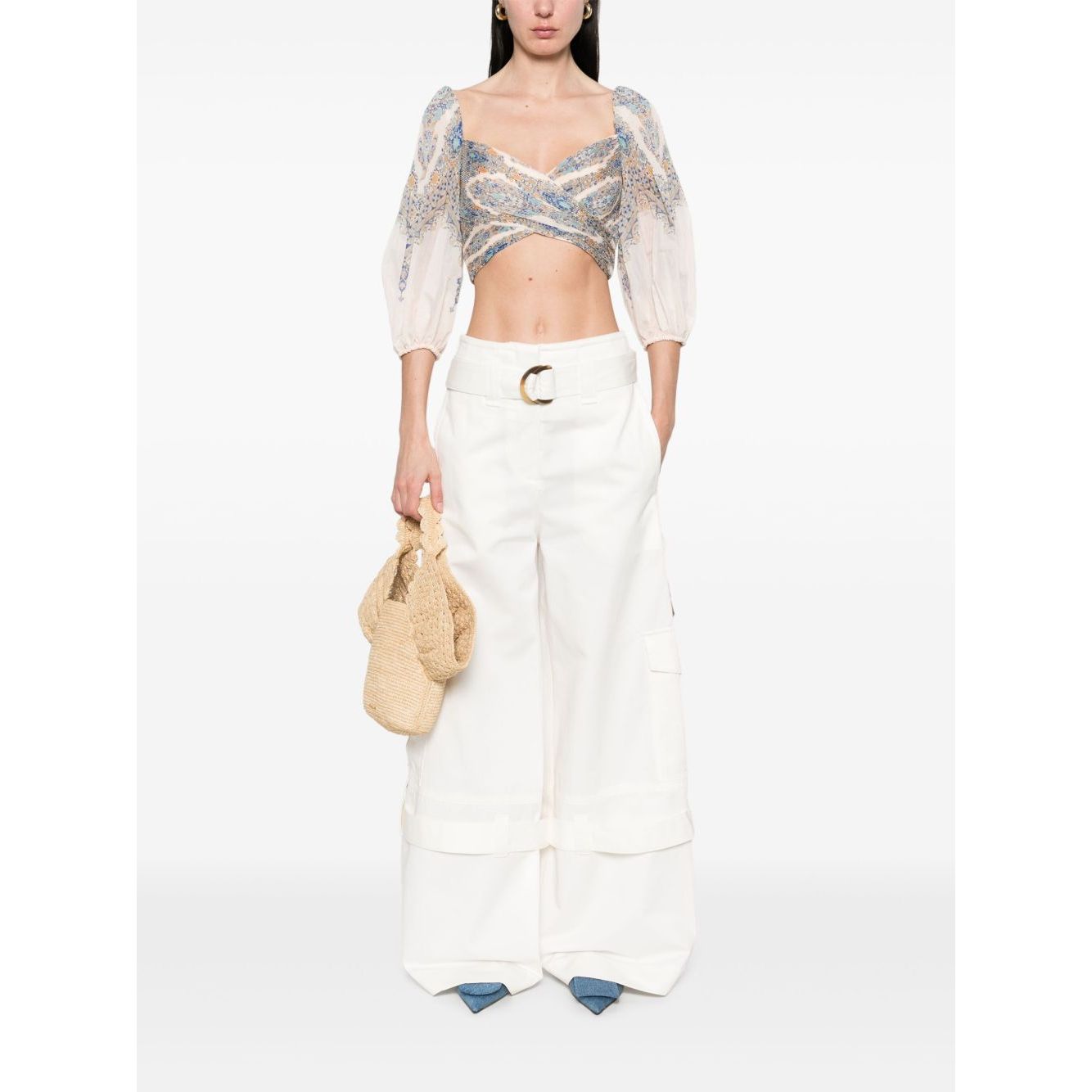 Zimmermann Zimmerman pleated design top