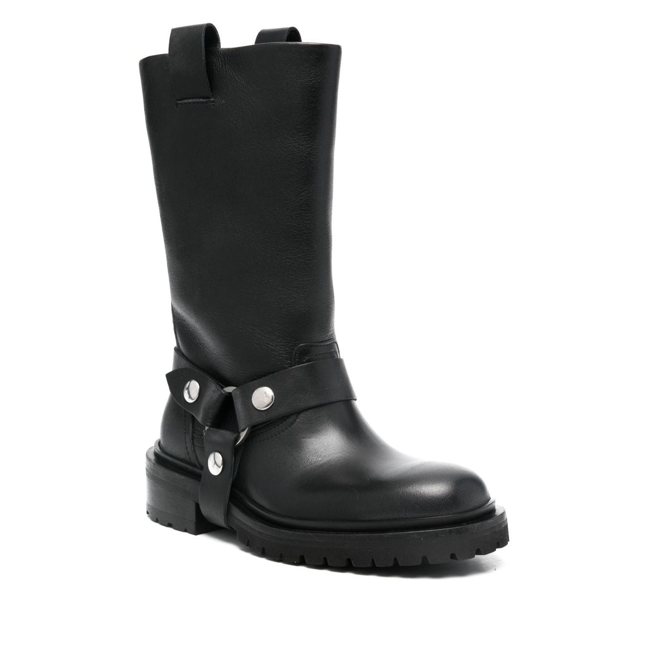 Golden Goose leather biker boots