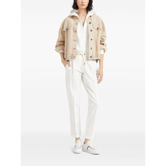 Brunello Cucinelli Top White MG902FP312COW29-P25