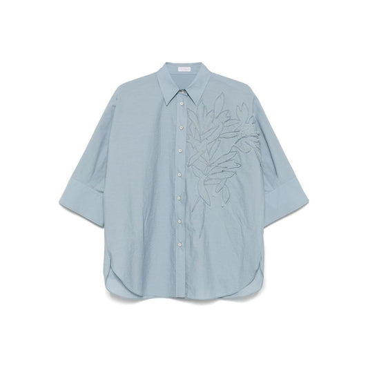 Brunello Cucinelli Shirts Grey