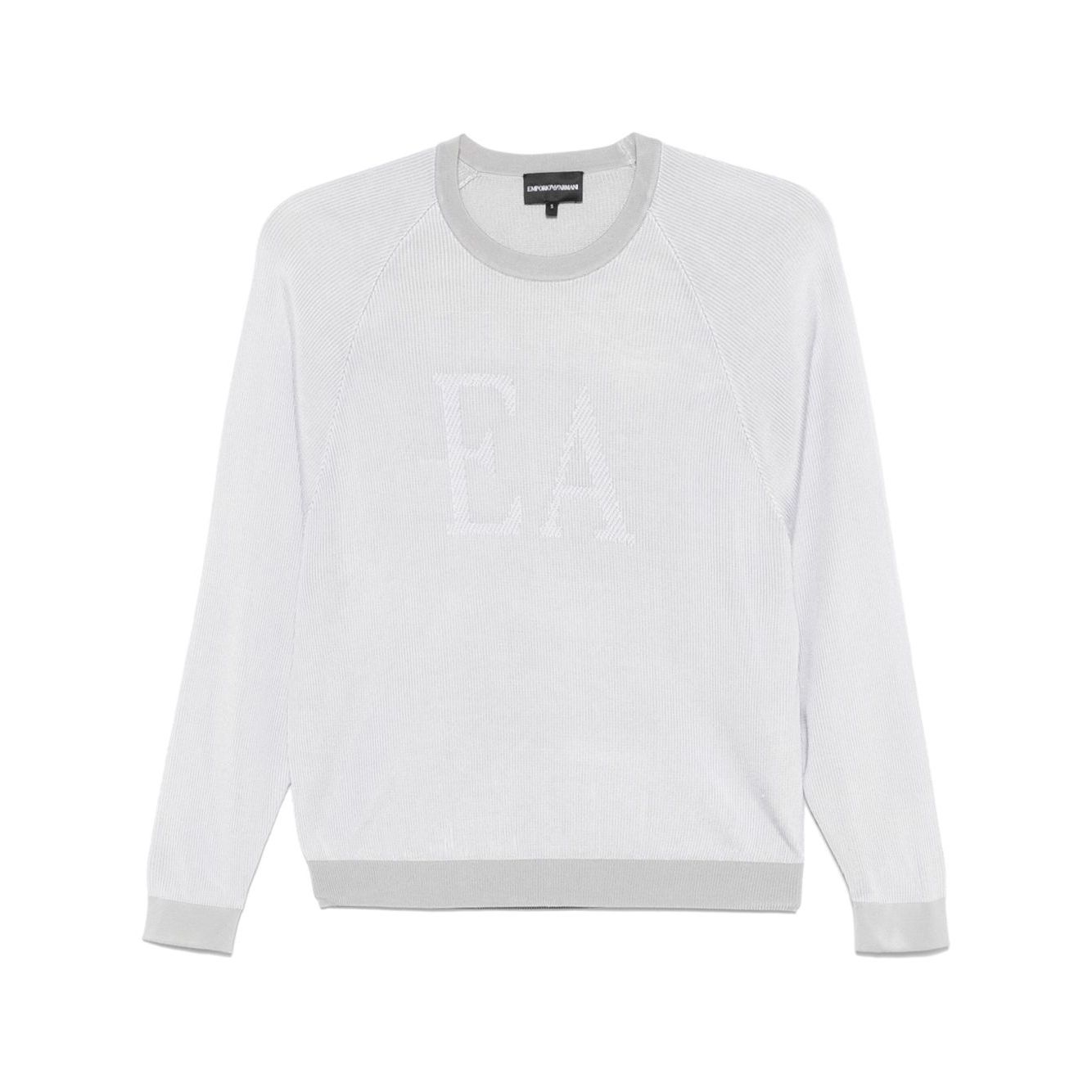Emporio Armani Jacquard Logo Sweater