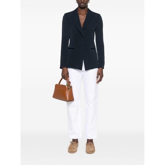Emporio Armani Icon single-breasted blazer EW000979TE12255OB003-P25
