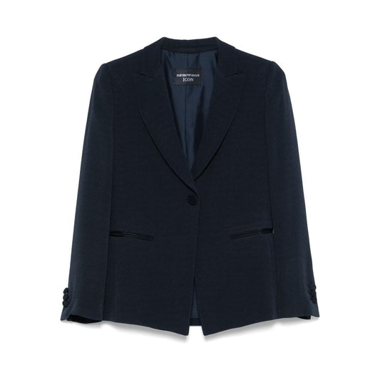 Emporio Armani Icon single-breasted blazer EW000979TE12255OB003-P25