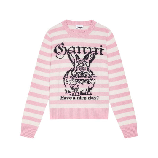 GANNI Sweaters Pink
