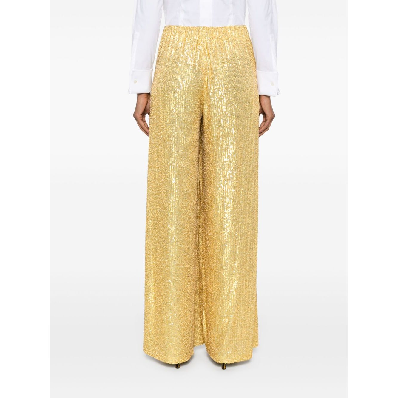 Norma Kamali Trousers Yellow