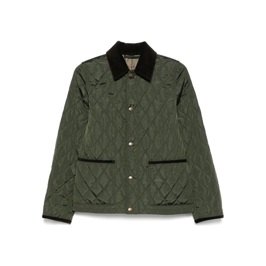 Burberry Quilted blazer corduroy collar Jackets