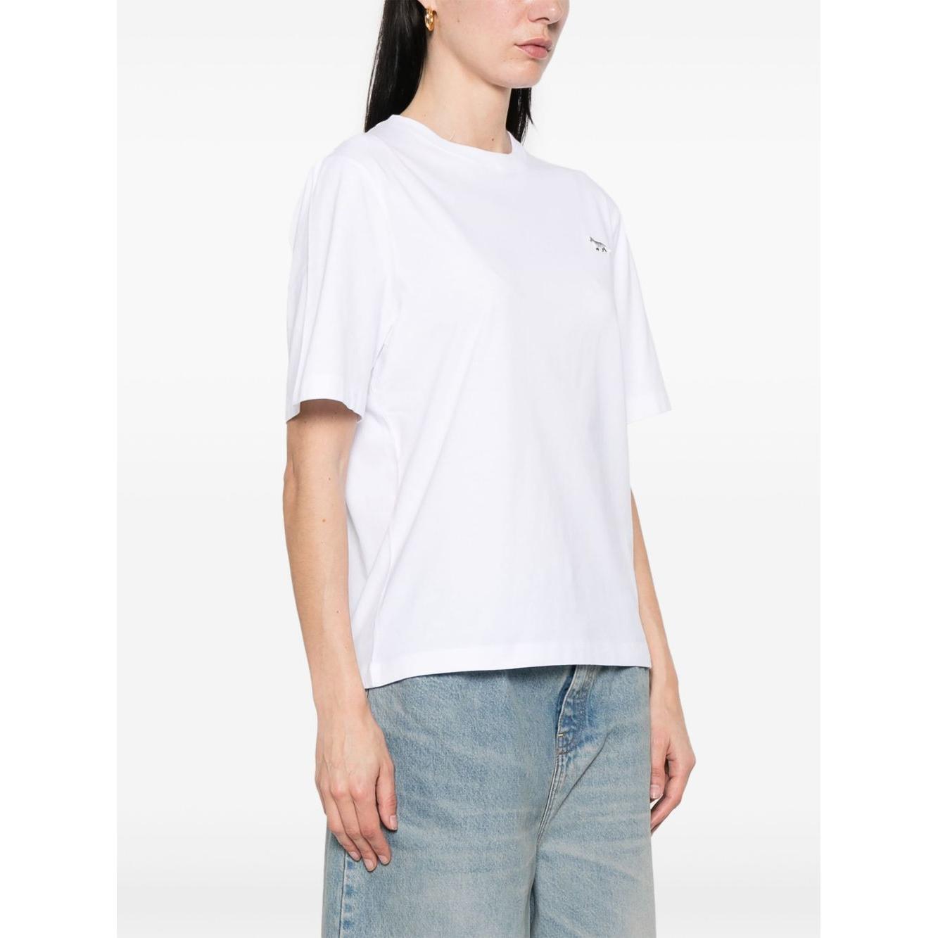 Maison Kitsuné MAISON KITSUNE' T-shirts and Polos White OW00130KJ0008P100-P25