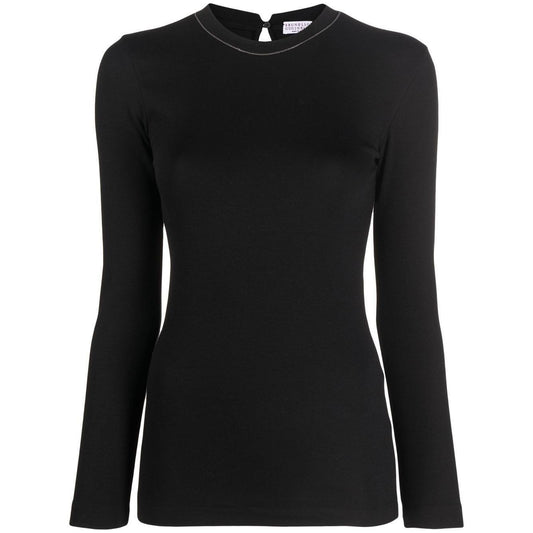 Brunello Cucinelli T-shirts and Polos Black