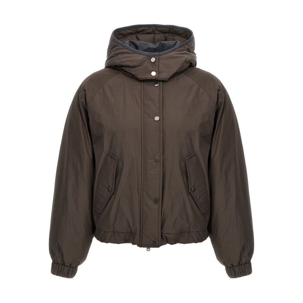Brunello Cucinelli Coats Brown Jackets