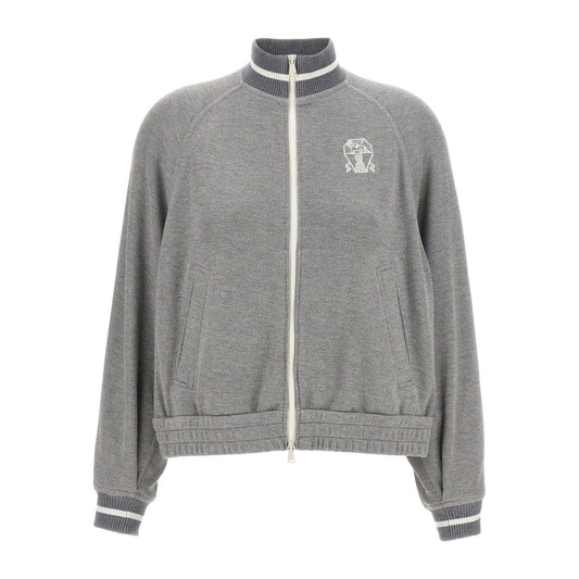 Brunello Cucinelli Sweaters Grey
