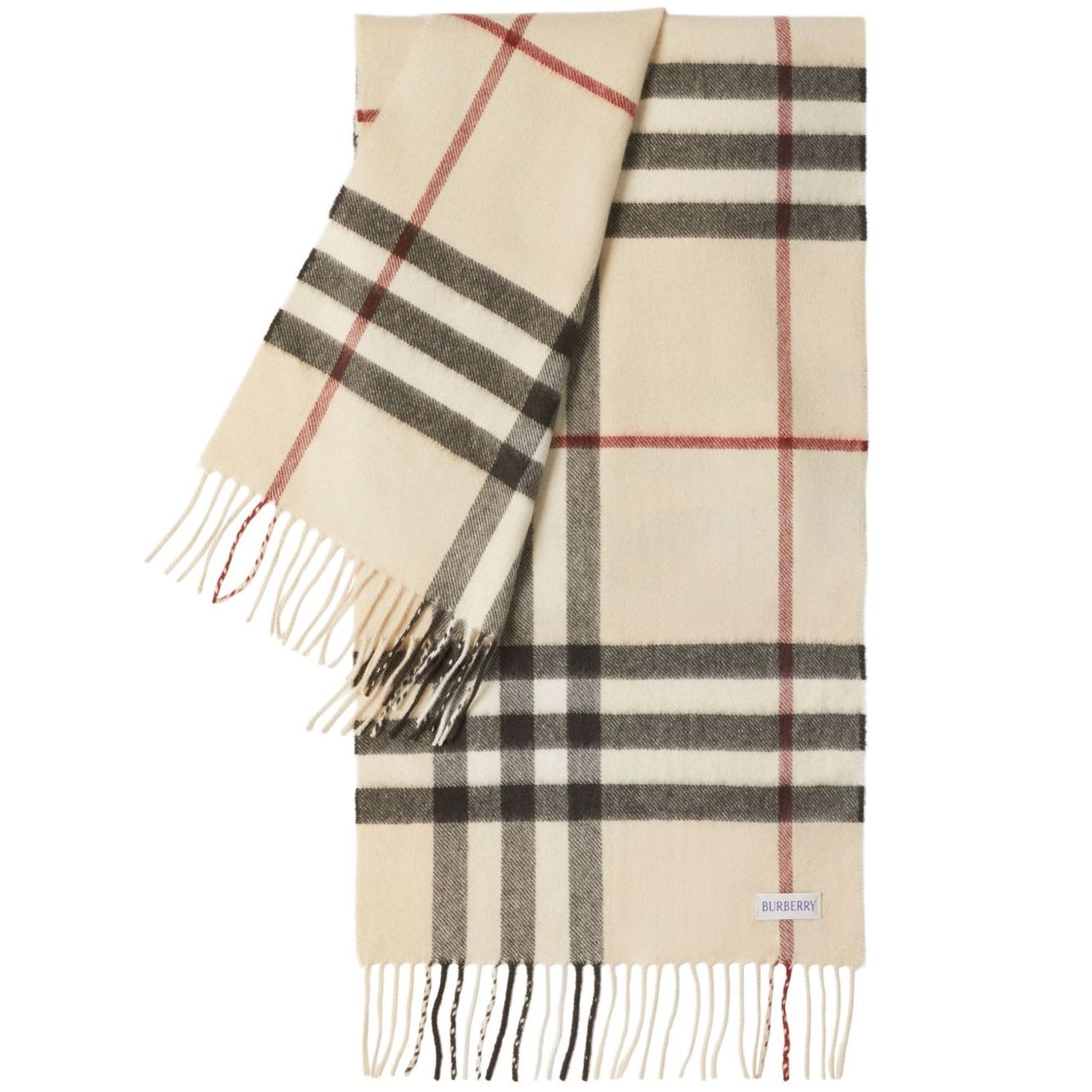 Burberry Check cashmere scarf Scarves Hats & Gloves