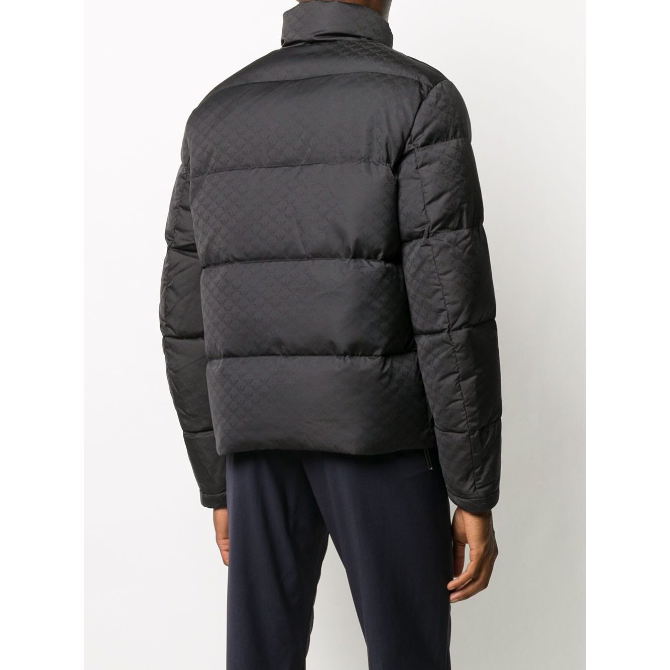 Emporio Armani Coats Black Jackets