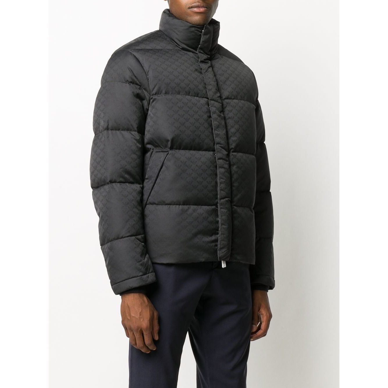 Emporio Armani Coats Black Jackets
