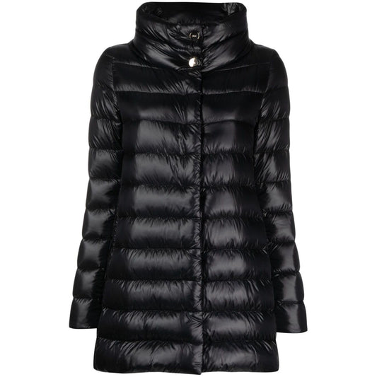 Herno Coats Black Jackets