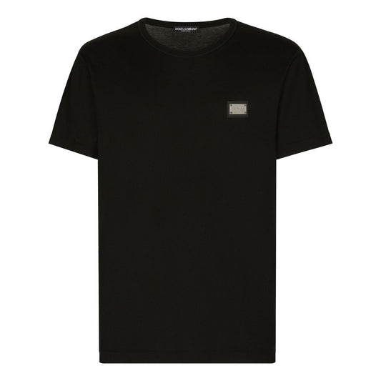 Dolce & Gabbana logo-tag Cotton T-shirt