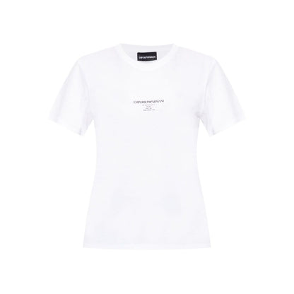 Emporio Armani T-shirts and Polos White Topwear
