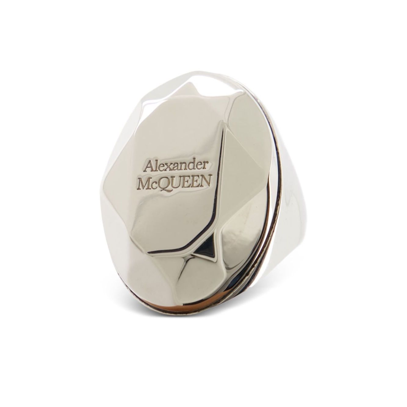 Alexander McQueen The Faceted Stone Ring