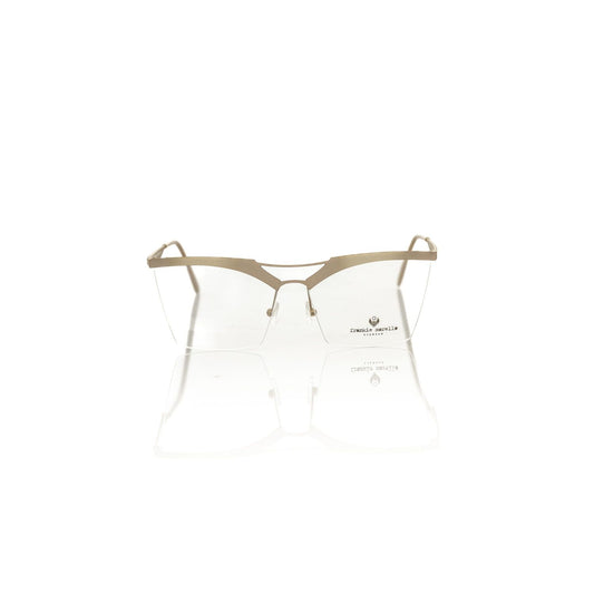 Frankie Morello Brown Metallic Fibre Glasses Frame