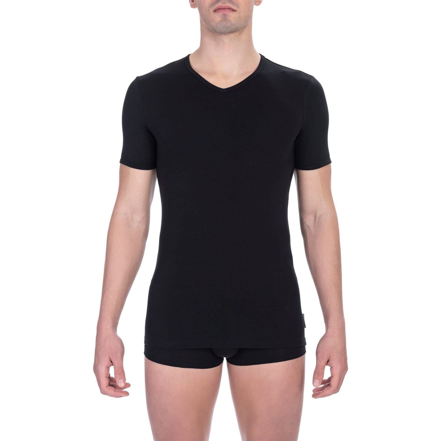 Bikkembergs Black Cotton T-Shirt