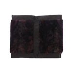 Dolce & Gabbana Exquisite Purple MINK Fur Scarf Wrap Dolce & Gabbana Black