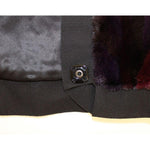 Dolce & Gabbana Exquisite Purple MINK Fur Scarf Wrap Dolce & Gabbana Dark Slate Gray