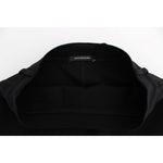 PLEIN SUD Black Straight Pencil Skirt SIG30995-3