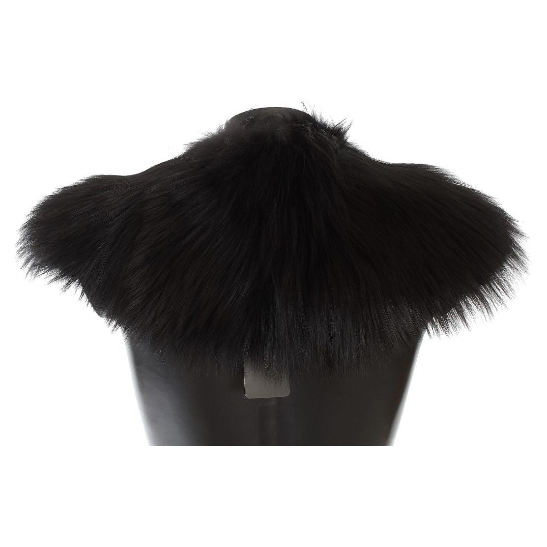 Dolce & Gabbana Black Fox Fur Collar Scarf Fur Scarves