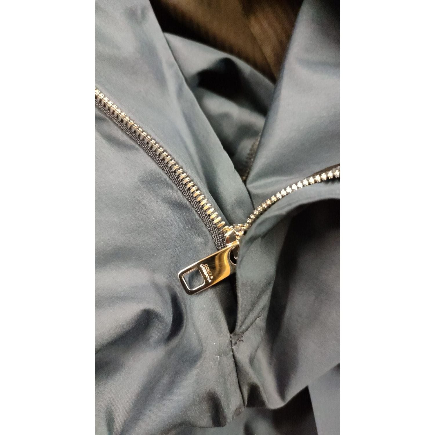 Dolce & Gabbana Blue Cotton Silk Trousers Chinos Pants