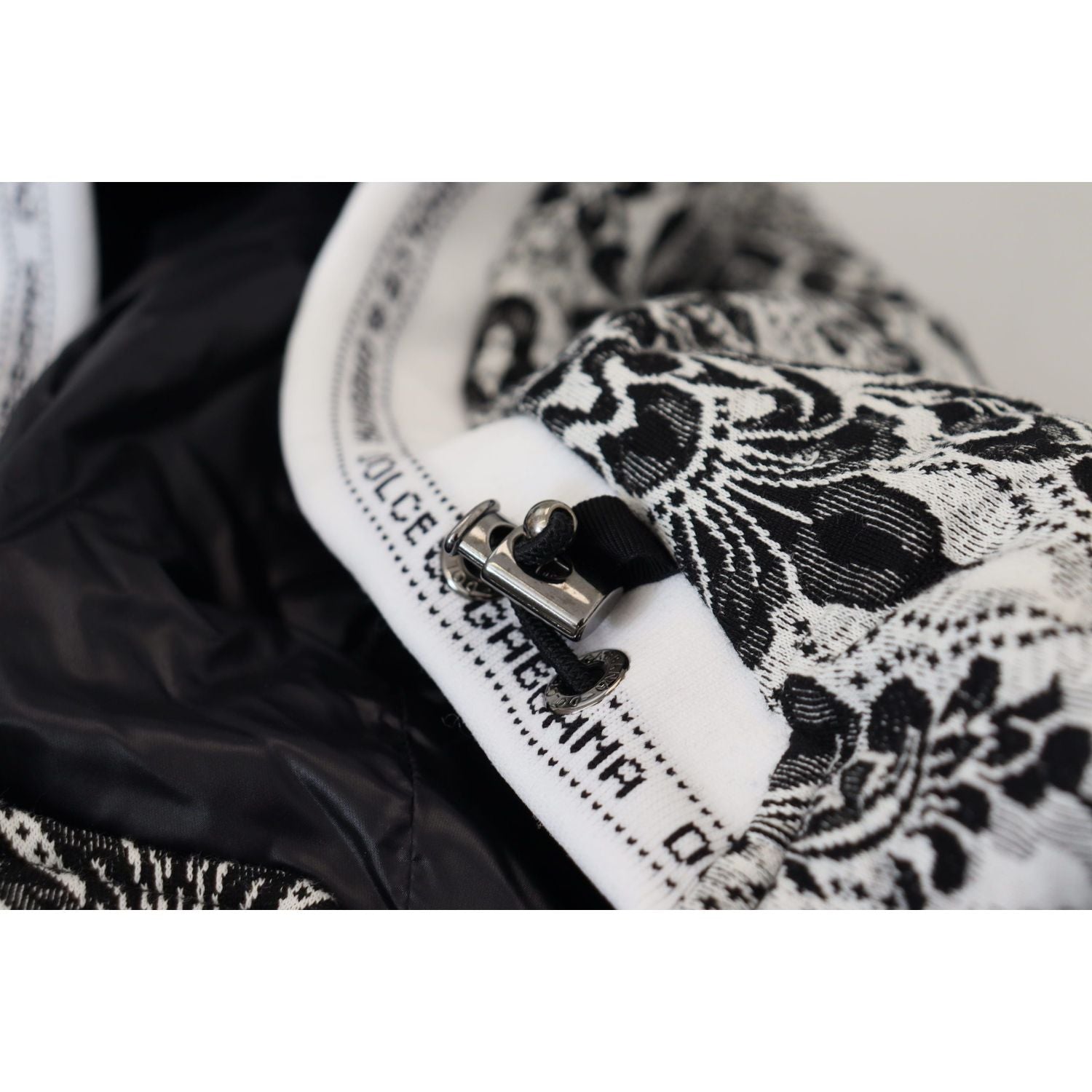 Dolce & Gabbana White Floral Whole Head Wrap One Size Cotton Hat