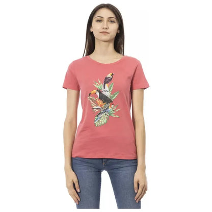 Trussardi Action Multicolor Cotton Women T-Shirt
