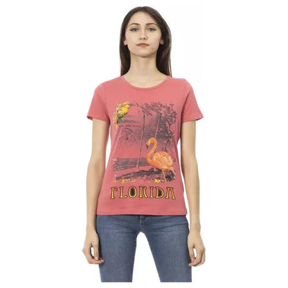 Trussardi Action Multicolor Cotton Women T-Shirt